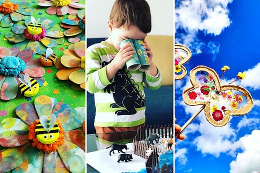 22 bricolages avec de la récup' pour amuser les enfants