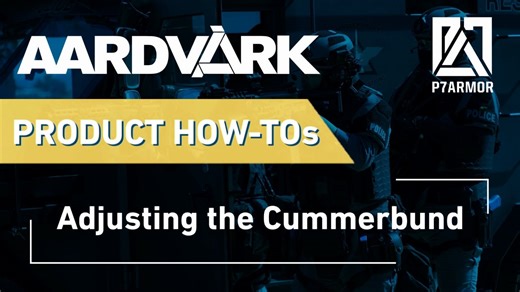 How to Adjust the P7 Cummerbund