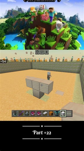 Minecraft part = 22 #shortvideo #shorts #minecraft
