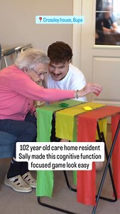 39K views · 712 reactions | At 102 years old Sally never fails to amaze, every visit to @Bupa UK’s Crossley house is a special one #ad #bupaxbegreatfitness #carehome #carehomeactivites #senior | Bailey Greetham | Facebook