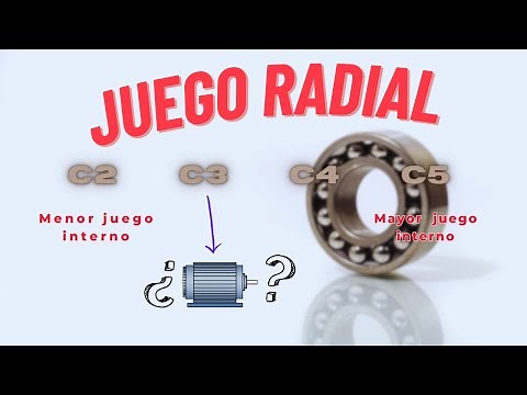 Holgura o JUEGO interno EN RODAMIENTOS 📌 C3