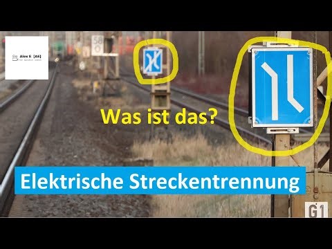 Elektrische Streckentrennung | Was ist das? | FAQ | Alex E