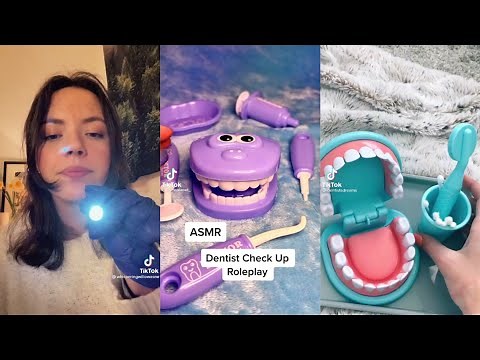Relaxing and Oddly Satisfying Dental Roleplay ASMR I Tiktok Compilation