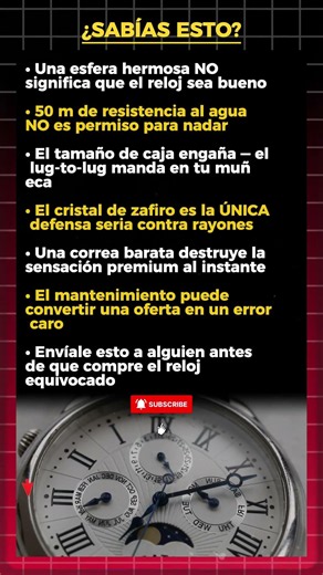NUNCA Compres Un Reloj Sin Saber Esto ⌚