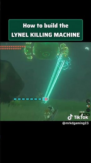 zelda totk lynel killing machine #gaming #zelda #zeldatotk #shorts