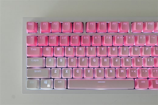Backlit Pink Gradient Keycap Set: Love Theme, OEM Profile, PBT - Etsy Canada