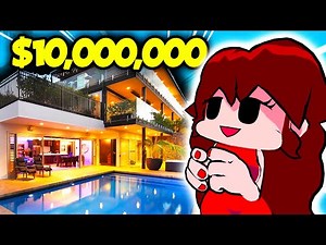 Girlfriend's $10,000,000 Mansion in VR! - (VRChat: Friday Night Funkin'/FNF Mods)