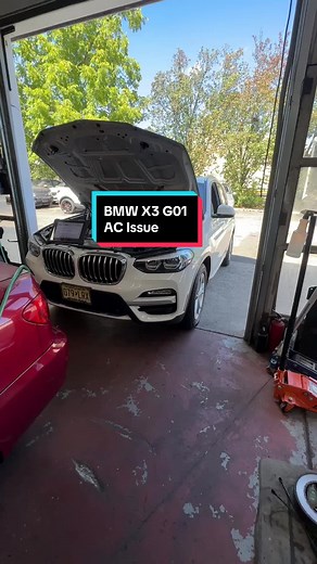 2019 BMW X3 G01 A/C Diagnosis After Radiator Replacement