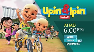 Saksikan episod baharu Upin & Ipin Musim 16 di Astro Prima pada setiap hari Ahad jam 6 petang. Betul, betul, betul! Tonton di saluran 105 Astro Prima atau strim kesemua episod melalui Astro Kids On Demand. #UpinIpin #UpinIpinMusim16 #Lescopaque #Malaysia #RamadhanTiba | Upin & Ipin