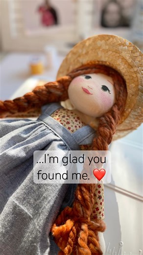 Make an Anne of Green Gables doll! Cloth doll making tutorials and patterns, with more to come!
