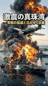 激震の真珠湾‐零戦の猛威と沈みゆく巨艦 #歴史