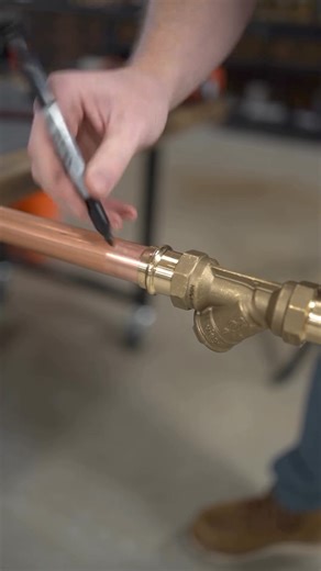 Wye not give our ProPress Wye Strainer a try? 😉 The Viega ProPress Strainer has a zero lead brass body, includes a factory installed stainless-steel mesh 20 strainer (also available in 100 mesh) and is approved for potable applications. These strainers can be pressed with the same tool as your other Viega fittings which reduces the amount of material you carry on the job site. 🤝 #viega #viegapress #viegavalves #presstechnology #hvac #plumbing | Viega LLC