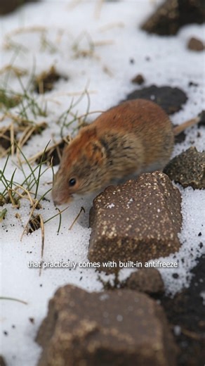 The "Antifreeze" Mouse That Survives Freezing Winters! Red-Backed Vole