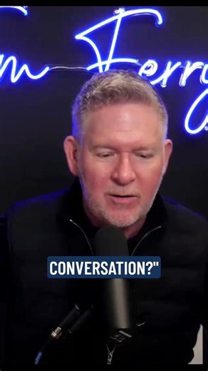 When you knock on a door, it’s not about the pitch—it’s about compassion. Start simple: ‘Hi, I’m Tom Ferry, I wanted to deliver this.’ Then ask, ‘Has anyone explained the 5–6 reasons your home hasn’t sold?’ Empathy insight = trust. | Tom Ferry