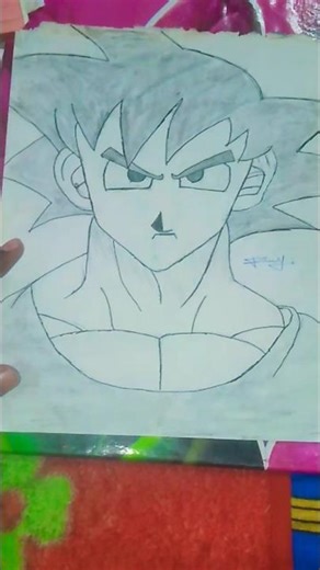 Draw in Goku #viral #short #anime #art