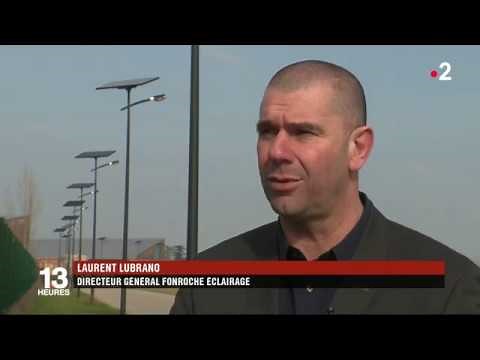 Reportage JT France 2 sur l'éclairage public solaire français au Sénégal