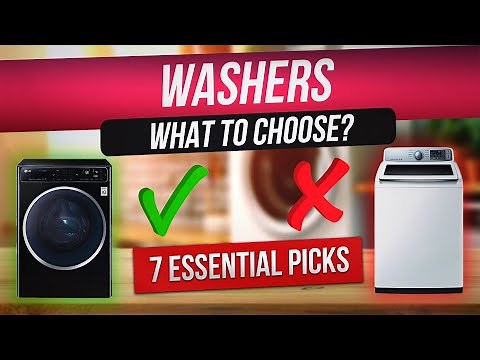 BEST Washers (2024) | The Only 7 You Should Consider Today