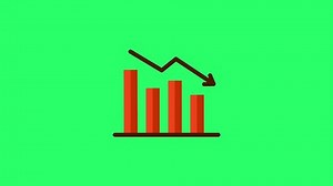 Animation Red Bar Chart Isolate On Stock Footage Video (100% Royalty-free) 1100257343 | Shutterstock