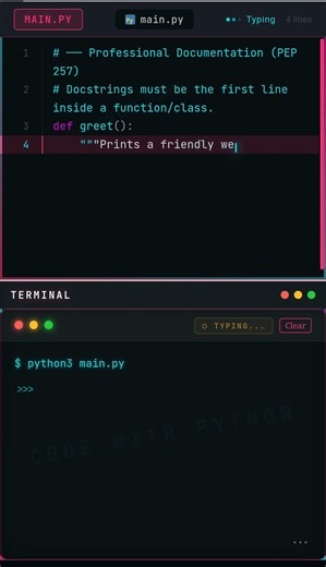 Triple Quotes: Multiline Blocks & Documentation