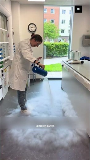 Why Liquid Nitrogen Must Be Handled Carefully | Safety Tips Explained #learnerbytes