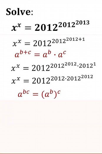 Amazing Exponential Equation | Can You Solve?