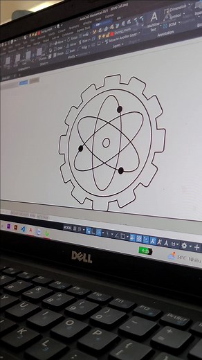 Mình đã vẽ logo như thế nào #2d #autocad #3d #solidworks #robot #in3d #build #3dprinting #arduino #drone #diy #code #merc