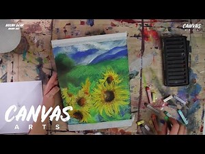 Oil Painting Sunflower Tutorial