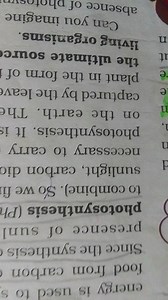 Energy is used to synthesize food from carbon dioxide.Since th... | Filo