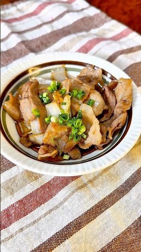 豚肉と白菜のポン酢焼き #料理 #簡単レシピ #shorts