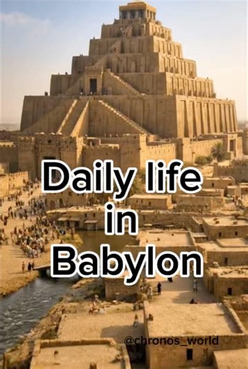 Daily Life in Ancient Babylon #worldhistory #history