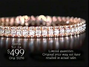 Zales (5 Karat Bracelet Sale) The Diamond Store Commercial, The WB KBWB-TV 20 (Nov 06, 2003)