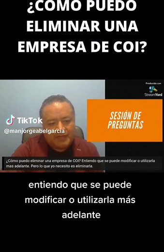 ¿Cómo puedo eliminar una empresa de COI? #jorgeabelgarcia #aspel #aspelcoi