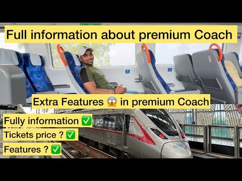 Premium Coach of Namo Bharat | rrts premium coach | Delhi Meerut Rrts | Meerut Metro | Pawan Vlogs