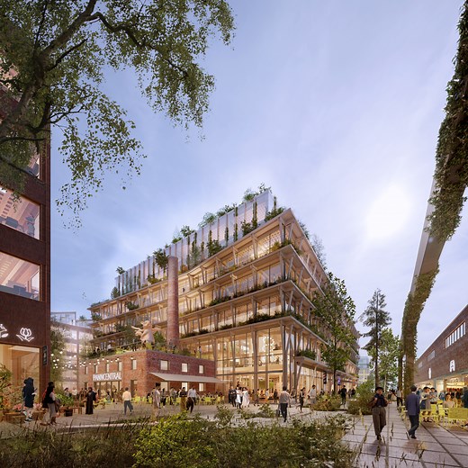 Stockholm Wood City: Construction of the World's Largest Urban Development Project in Wood to Begin in 2025