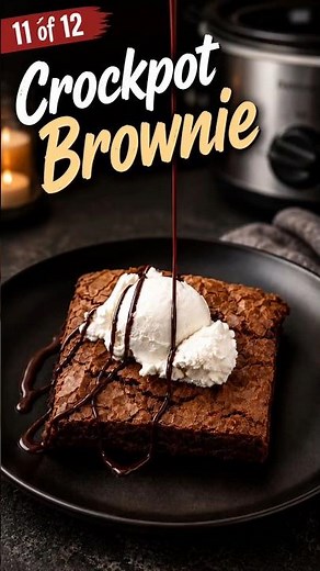 Crock Pot Recipe #11 is my Amazing Brownie Recipe #brownie #glutenfree #glutenfreebrownies #brownies