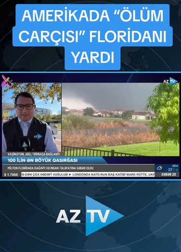 Amerikada Qasırğa: Florida'da 100 ilin Ən Güclü Təsiri