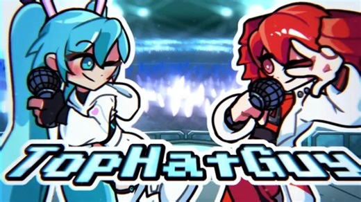 [FNF]Braulioss[MIKU]TopHatGuy But Miku VS Teto