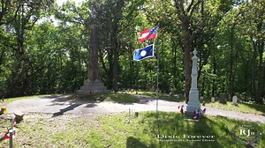 New! Salute! Gravesite of legendary MGen Patrick R Cleburne, "Stonewall of the West" in the Confederate Section of Maple Hill Cemetery, Helena, Arkansas -RJ | Dixie Forever