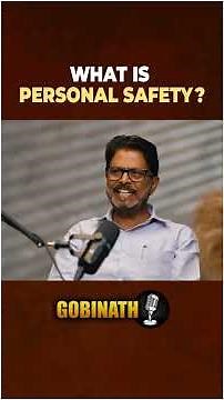 "Build Your Personal Safety Net Strictly From Your Salary" | GRB | Gobinath #shorts