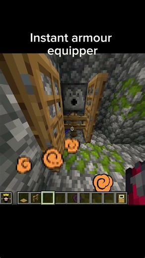 Instant armour equipped #minecraft #shorts #mincraftbuild #mincrafthacks