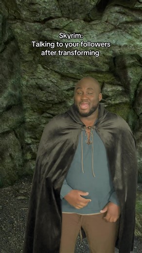 Skyrim: Talking to your followers after transforming #skyrimmemes #skyrim #skyrimmods