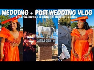 WEDDING BITS + POST WEDDING| Travel vlog| Camping| NAMIBIAN YOUTUBER🔥