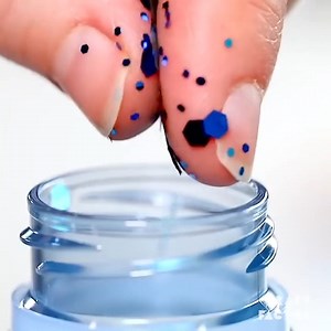 Add some sparkle to your life with this craft! 💙 | Craft Factory