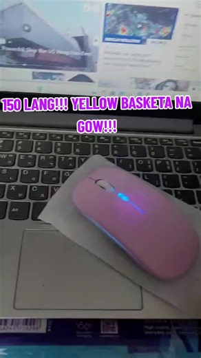 bagong bluetooth mouse ng laptop 152 lang! buy na click yellow basket!!!!