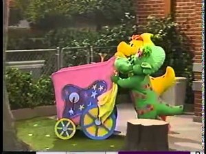 BJ and Baby Bop leave from Super Singing Circus