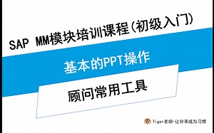 SAP 顾问通用技能-基本的PPT操作
