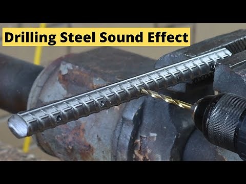 Drilling Steel Sound Effect - Workshop Sounds with Video.