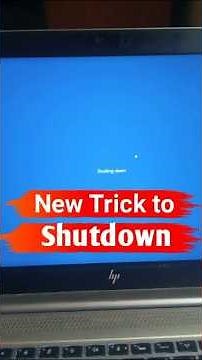 New trick to shutdown your Pc or labtop || how to power off #viral #pc #short #hack #shortcut