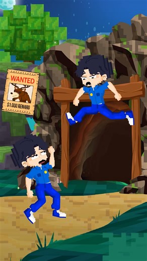 SCAN RUN Challenge: Help DINO Find the Deer! | 99 Nights in the Forest #shorts