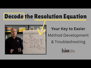 Understanding The Master Resolution Equation In Chromatography